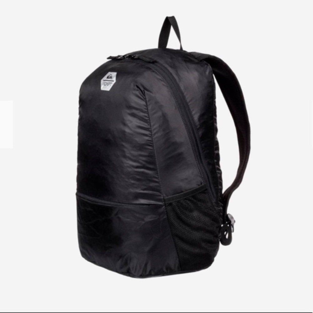 Quiksilver Men's Primitive Packable Backpack 20L Black NEW. - Picture 2 of 5